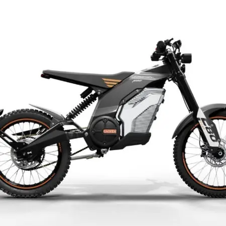 Moto Caofen F80 125 cc Grise