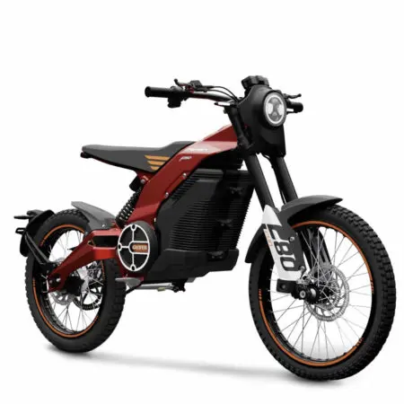 Moto Caofen F80 125 cc Rouge